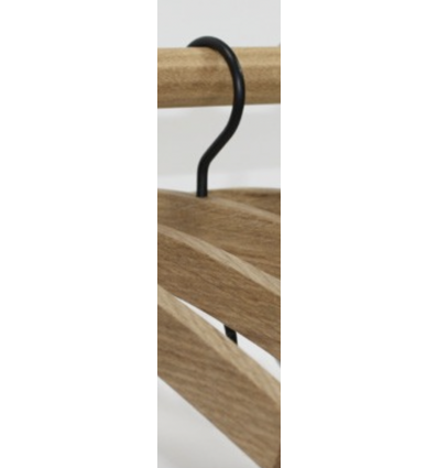 Cintre bois double crochet 