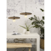 Hanging lamp cork Algarve d.brown