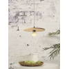 Hanging lamp cork Algarve d.brown