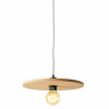 Hanging lamp cork Algarve d.brown
