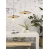 Hanging lamp cork Algarve d.brown