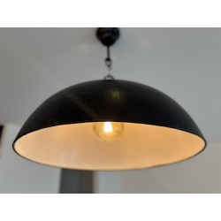 lampe suspension métal noir