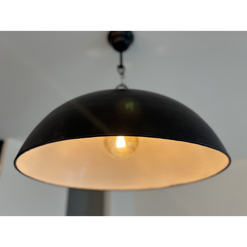 lampe suspension métal noir