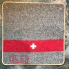 Tapis de jeu / Couverture militaire Suisse originale