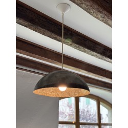 Lampe suspension coupole