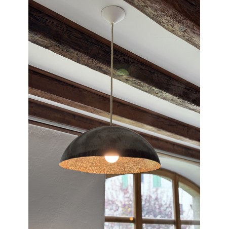 Lampe suspension coupole