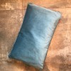 Pillow Velvet Coussin Blue Fatboy