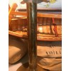 Pied de table trompette laiton Italie
