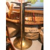 Pied de table trompette laiton Italie