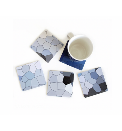 Sous-verres Coasters Lake Diamond