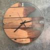 Horloge en bois de pont du vapeur Savoie