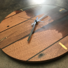 Horloge en bois de pont du vapeur Savoie