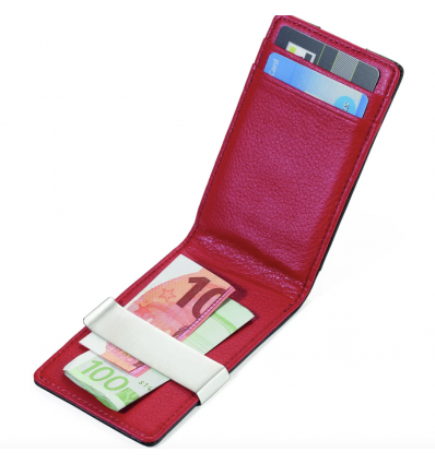 Credit card case BLACK & SILVER TROIKA