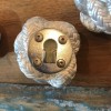 Diamond knot suspension murale