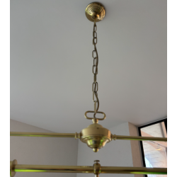 accrochage lampe de billard