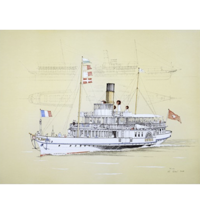 Montreux Lithographie