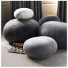 Large Rock Cushions / poufs galets - large
