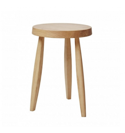 Tabouret / Oak Stool Round 