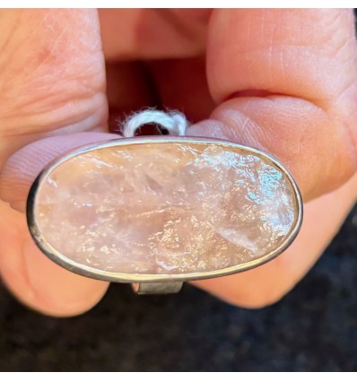 Bague Quartz Rose