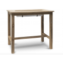 Table mange-debout Planter Bar Table en teck recyclé