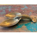 Cendrier homard laiton