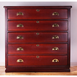 Commode authentique du navire M/S Atlantik 1950'