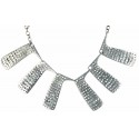 Collier 6 oiseaux en maille Toulhoat