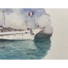 Bateaux vapeur du Léman / série de 4 tirages
