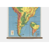 Détail South America Wall Map Erstwhile