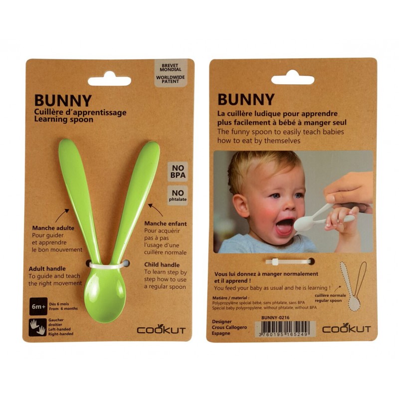 Cuillere D Apprentissage Bunny By Cookut Cuillere D Apprentissage Bunny By Cookut