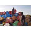 Lampe recyclage de bidon au Sénégal