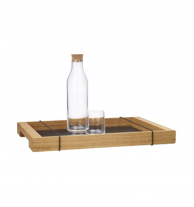 Plateau anti-gliss chêne