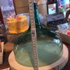 DAME JEANNE RECYCLEE VASE à ORCHIDEES