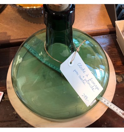 DAME JEANNE RECYCLEE VASE à ORCHIDEES