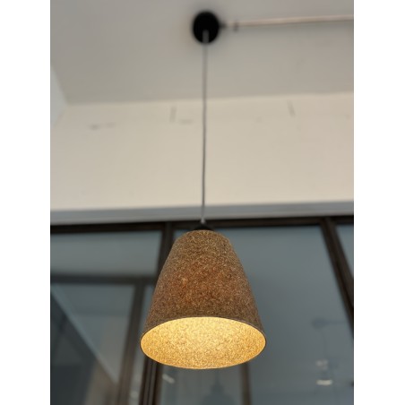 Lampe suspension copeaux