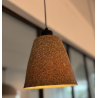 Lampe suspension copeaux