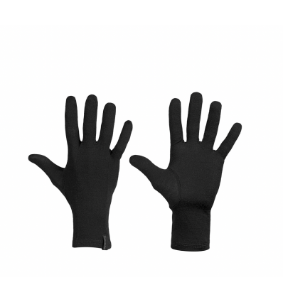 Icebreaker Gants Unisex Oasis Gloves Liners Black